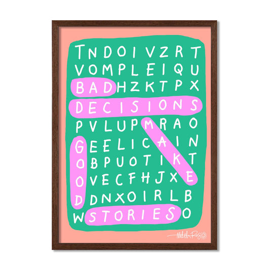 Bad Decisions Poster