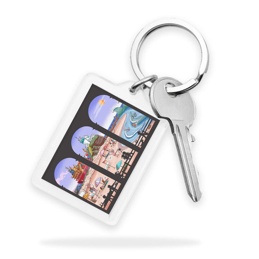 Nobbys Arches Keyring