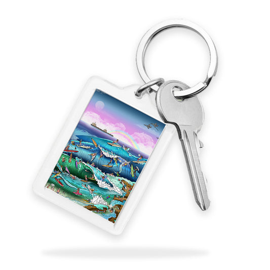 Off The Rocks Keyring