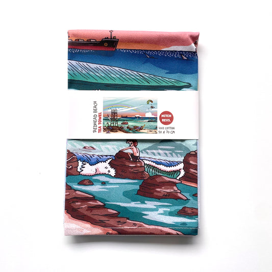 Tea Towel - Redhead Beach