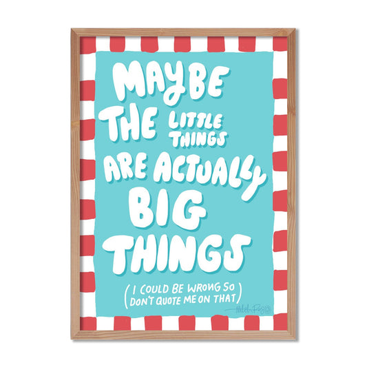 The Little Big Things Poster