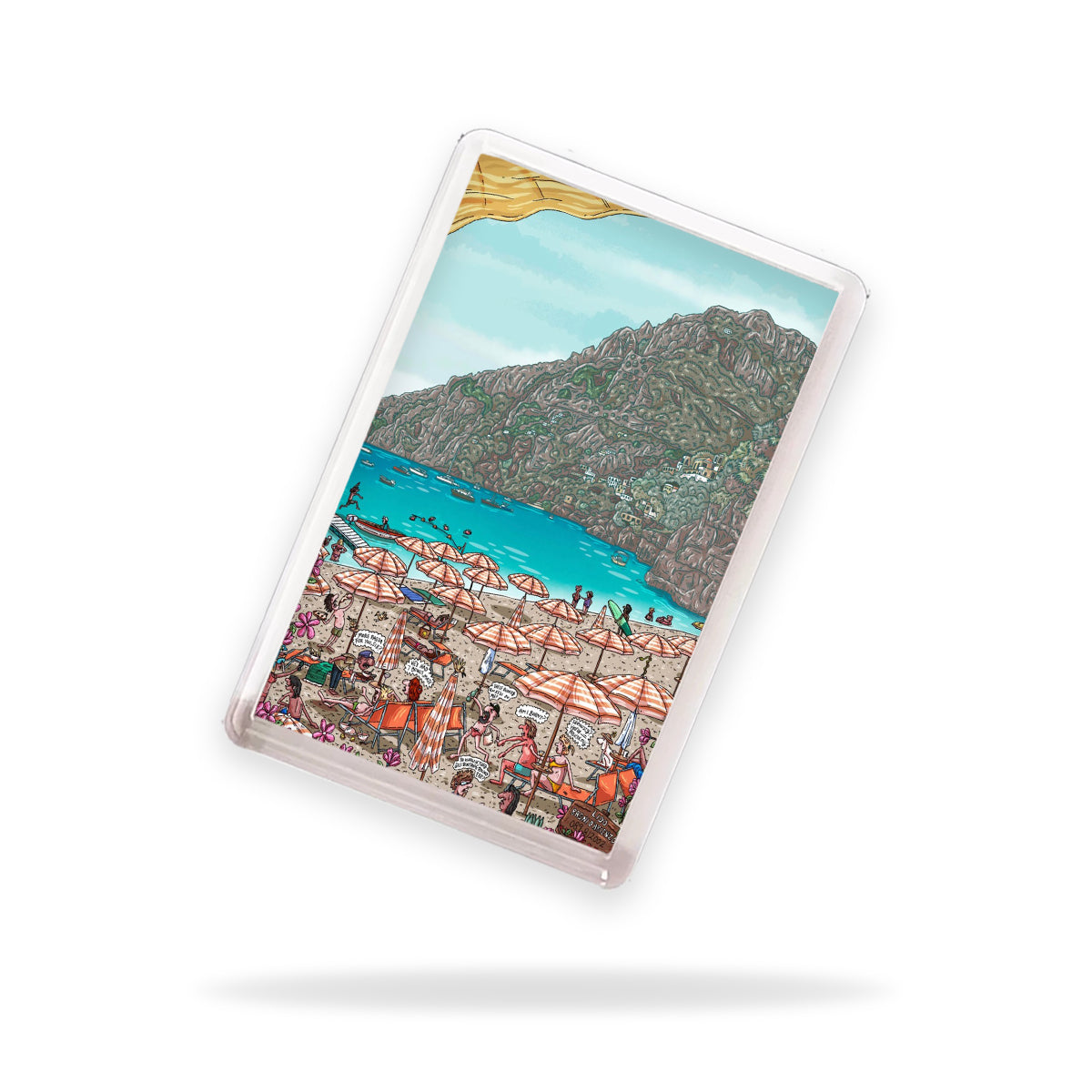 Amalfi Beach Club Magnet