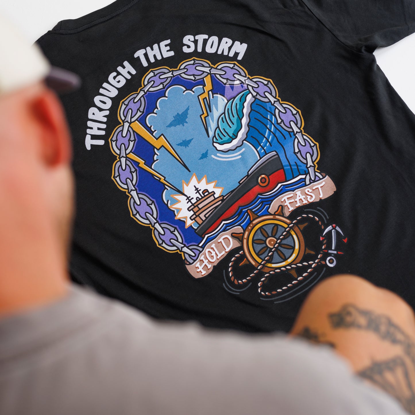 Through The Storm Tee