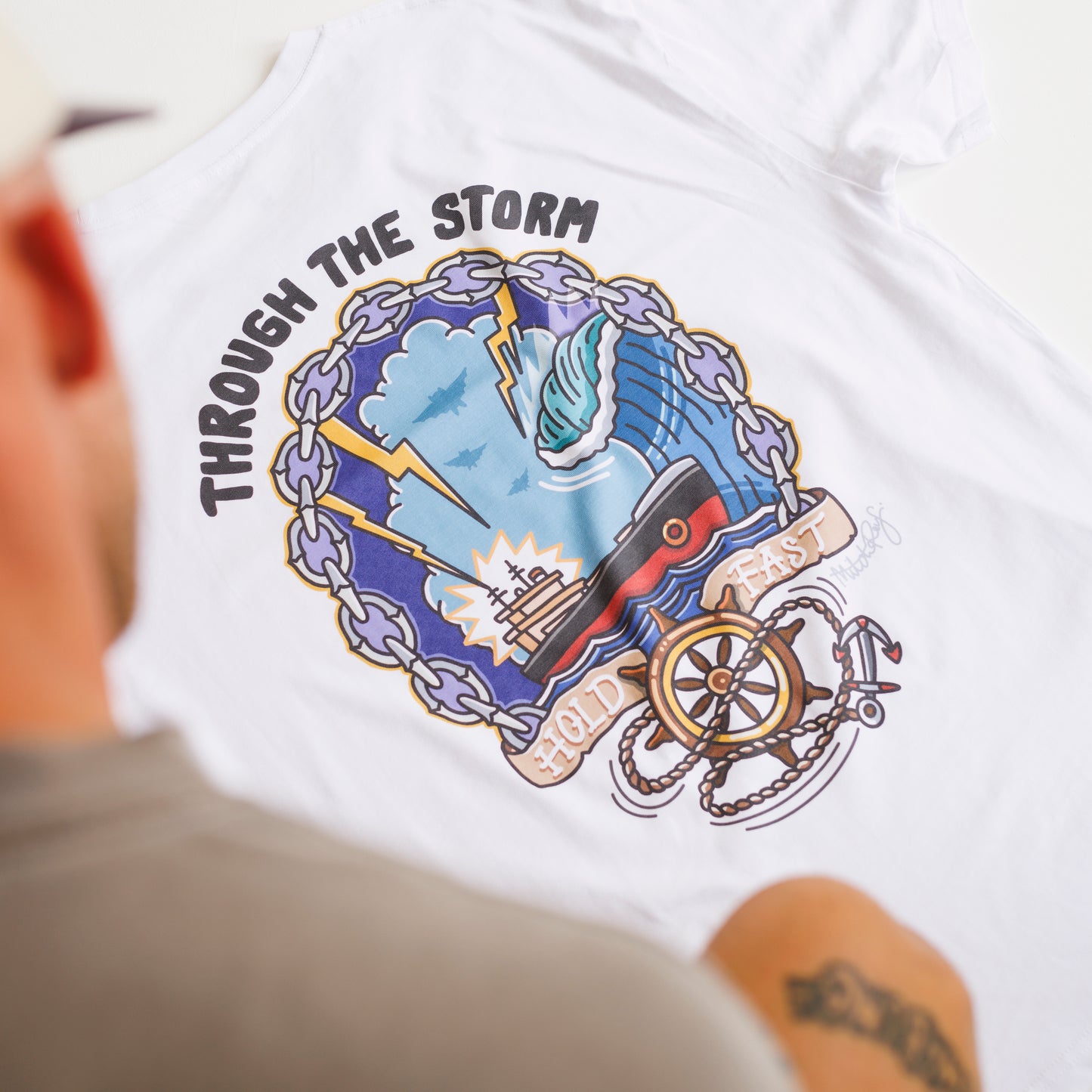 Through The Storm Tee