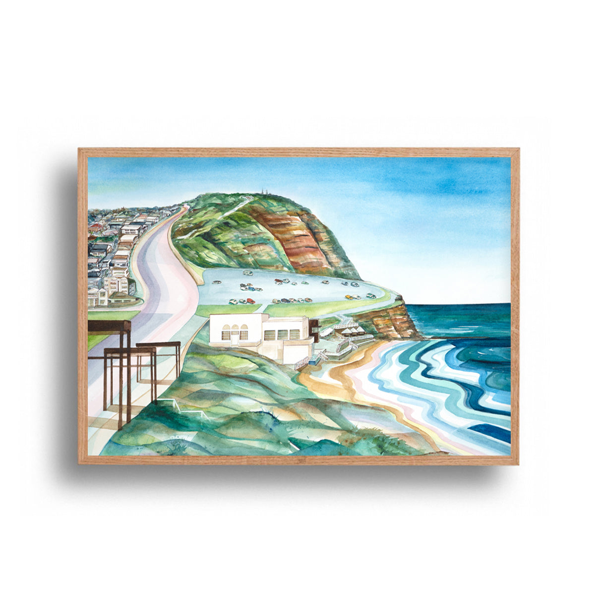 Trudi Vitnell - Bar Beach Curves