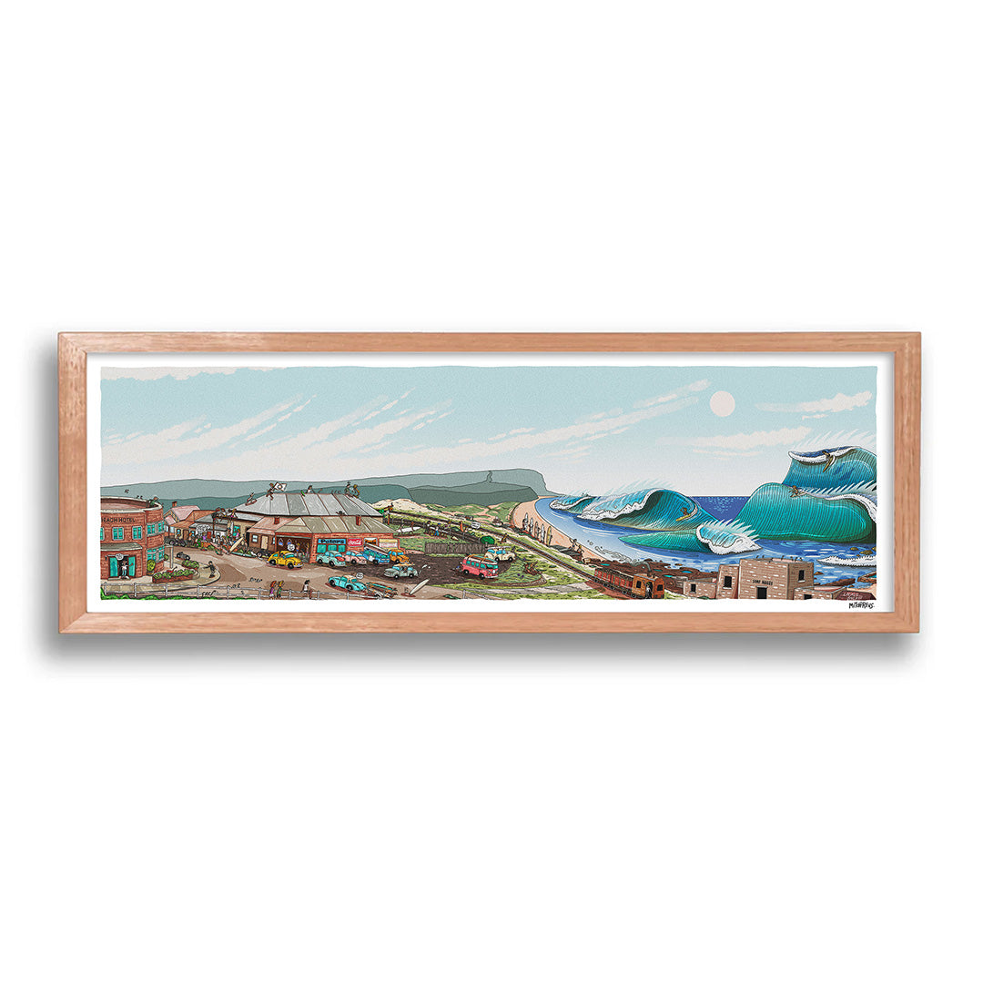Founders Sketch - Merewether Surfboard Club