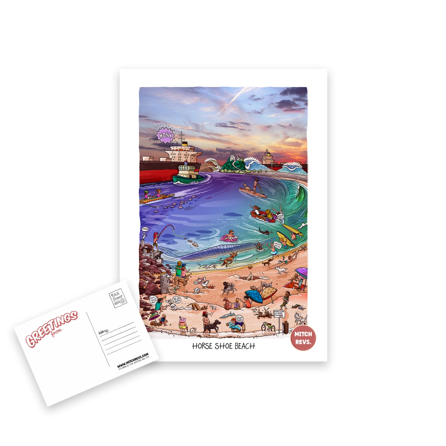 Horseshoe Beach Post Card