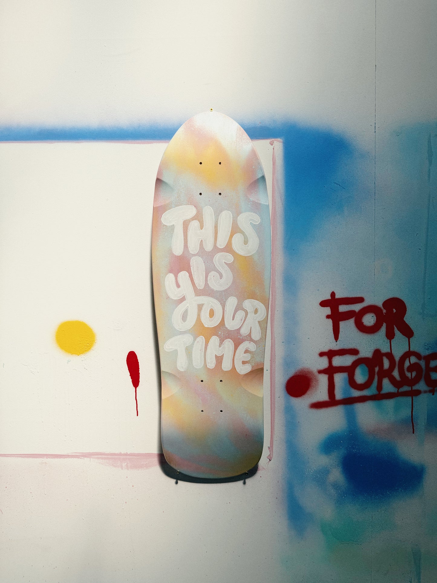 This is your time (Rainbow paddle pop)