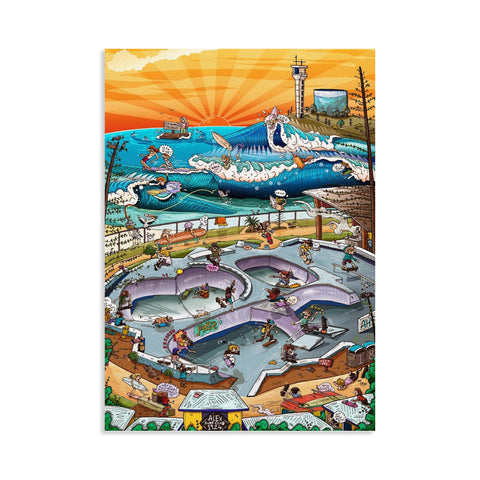 Alex Headland canvas print