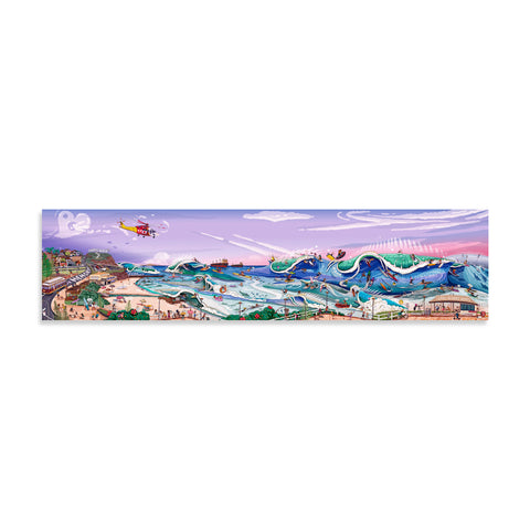 Bathers Way canvas print