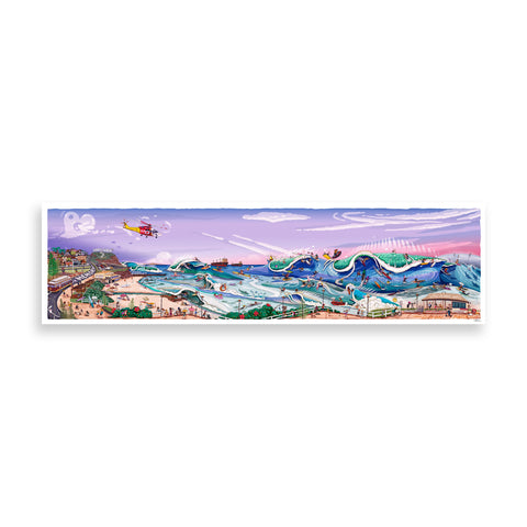 Bathers Way paper print
