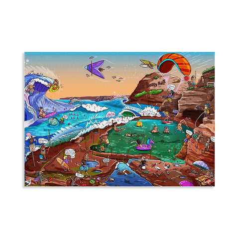 Bogey Hole canvas print