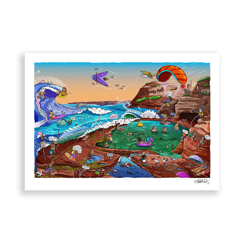 Bogey Hole paper print