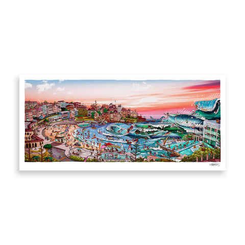 Bondi Beach paper print