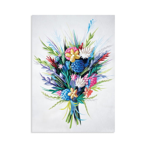 Flowers For 2 canvas print