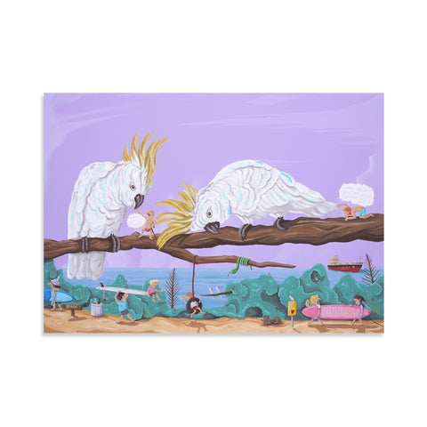 Journey Through The Dunes canvas print