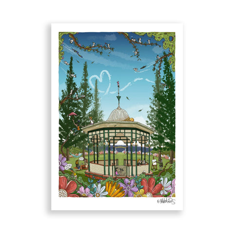 King Edward Park paper print