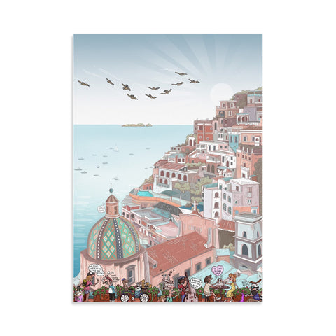 Positano - Italy canvas print
