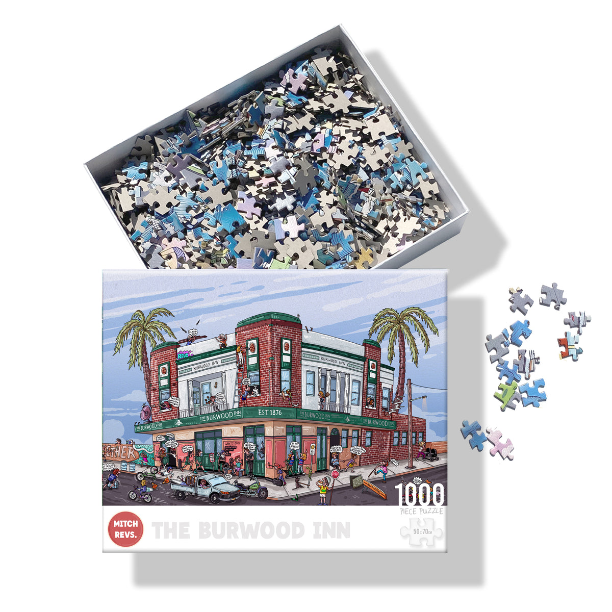 Steve Reed Puzzles The Burwood Inn Puzzle – Mitch Revs Gallery
