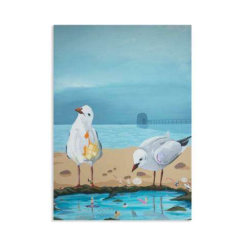 Save It For The Birds canvas print