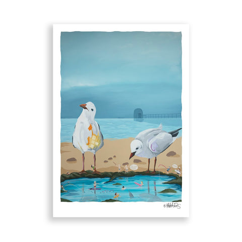 Save It For The Birds paper print