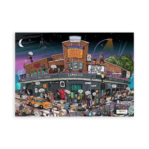 The Cambridge Hotel canvas print