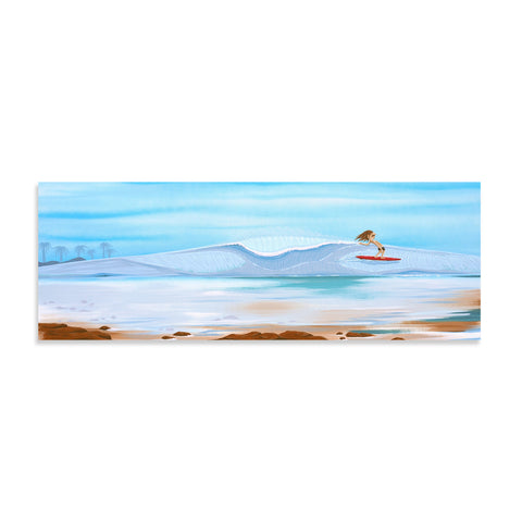 The Dude canvas print