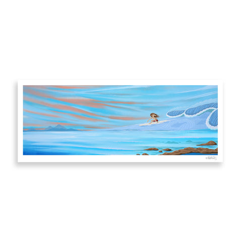 You, Me &amp; The Sea paper print