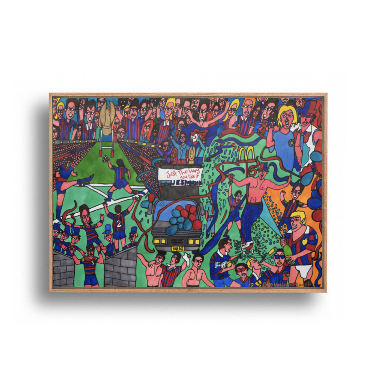 Otto Van De Wijgaart - Mad Monday - Immortal Celebration 97 - Ticker Tape & The Holy Grail