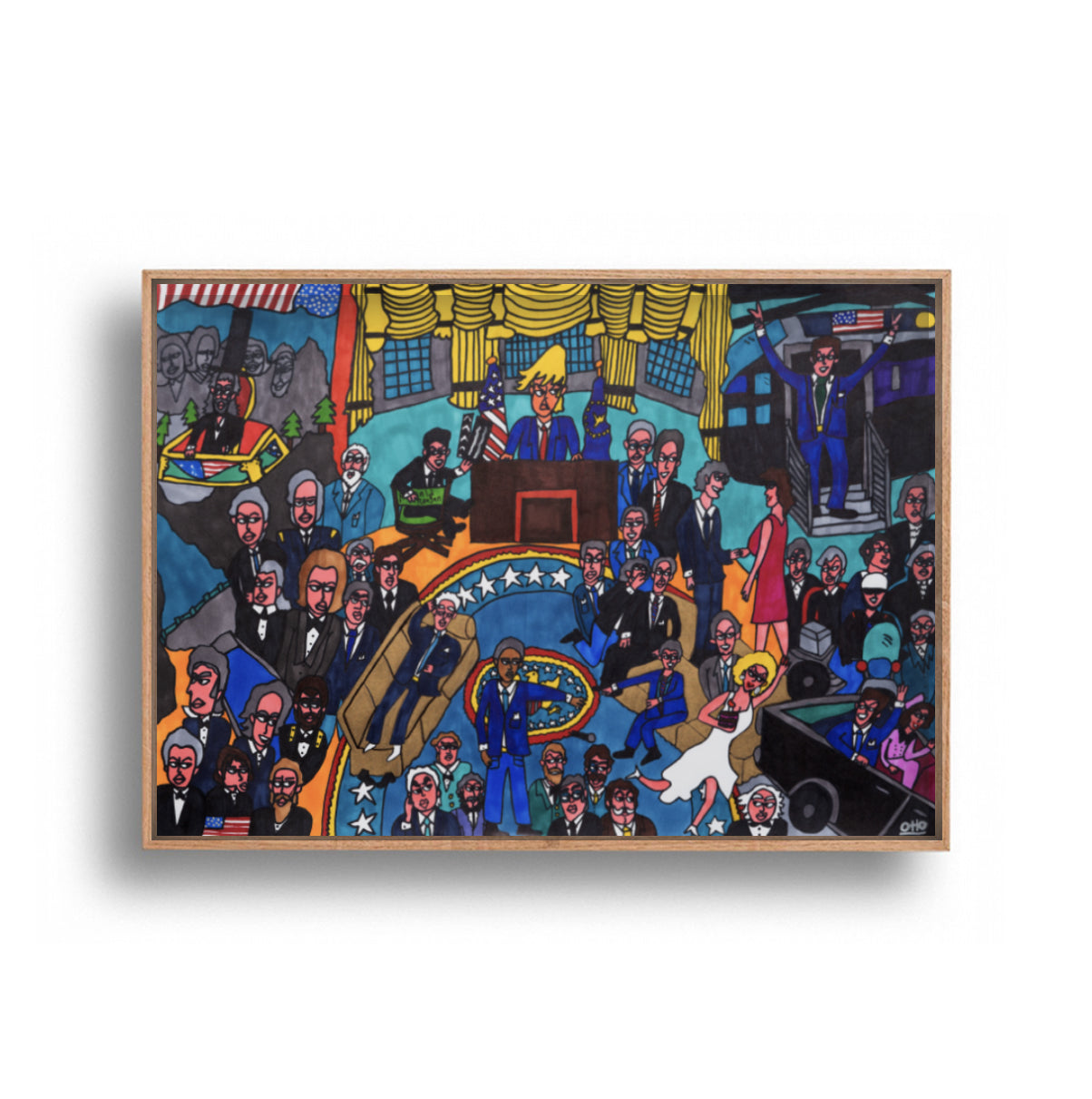 Otto Van De Wijgaart - All Men Are Created Equal - The Presidents