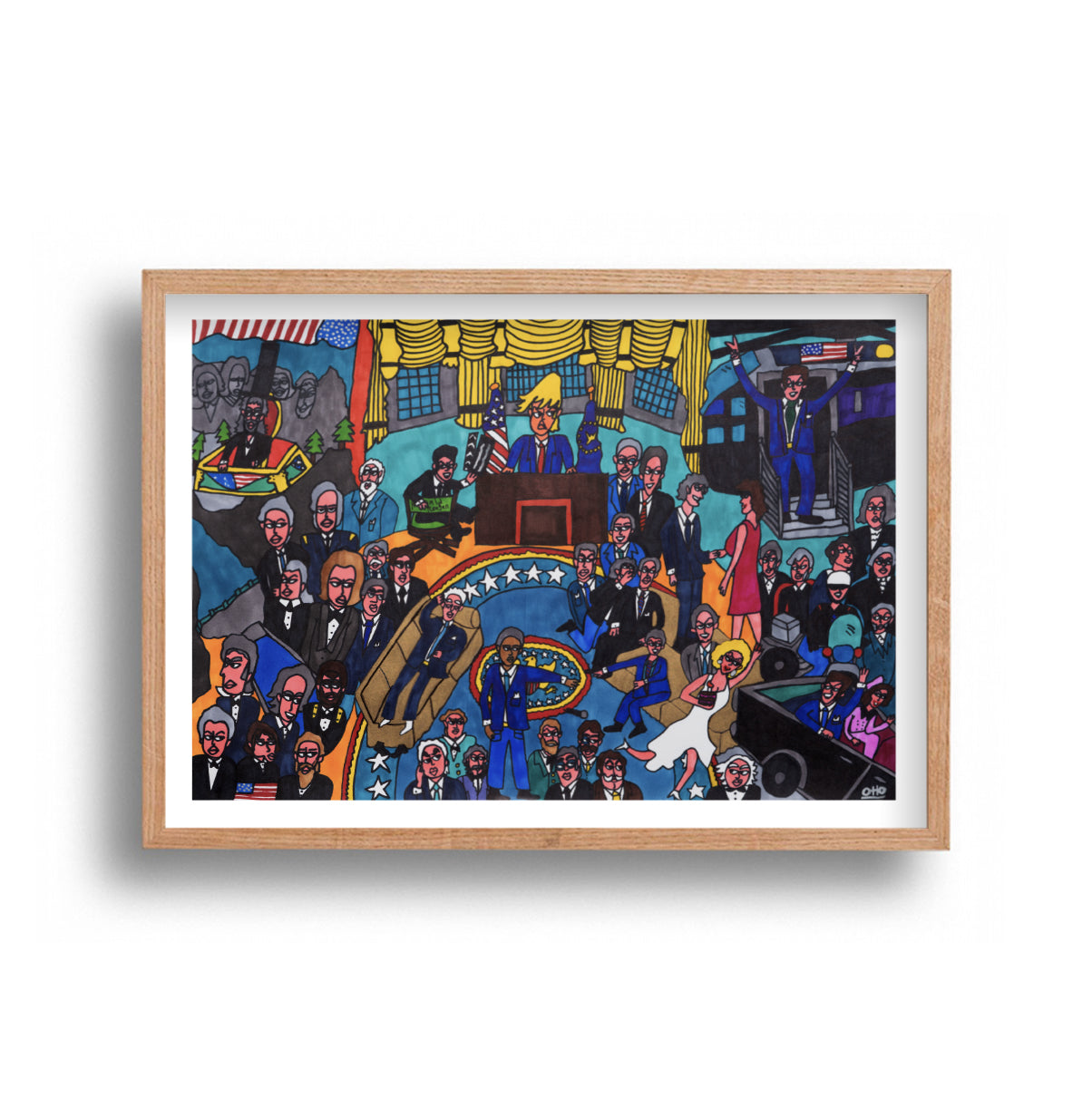 Otto Van De Wijgaart - All Men Are Created Equal - The Presidents