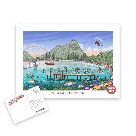 Shoal Bay Jetty Post Card