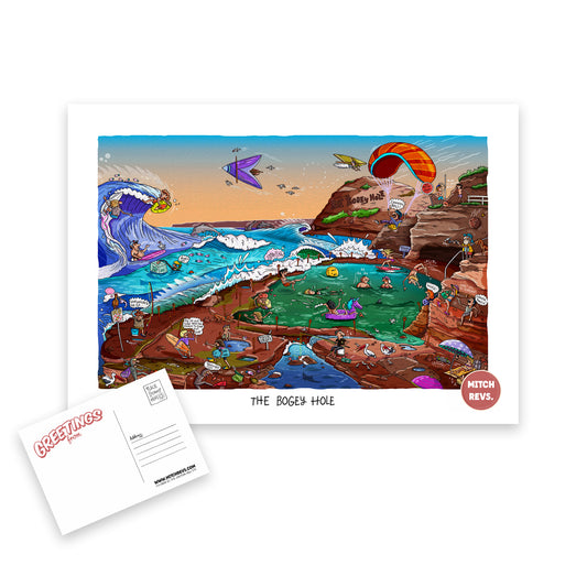 Bogey Hole Post Card