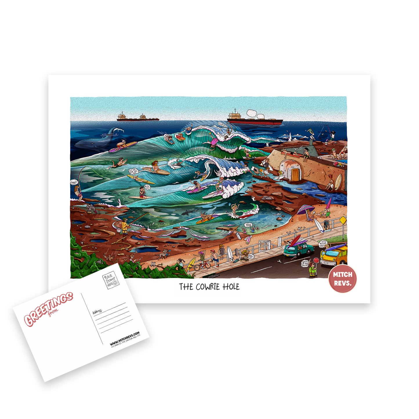 Cowrie Hole Post Card
