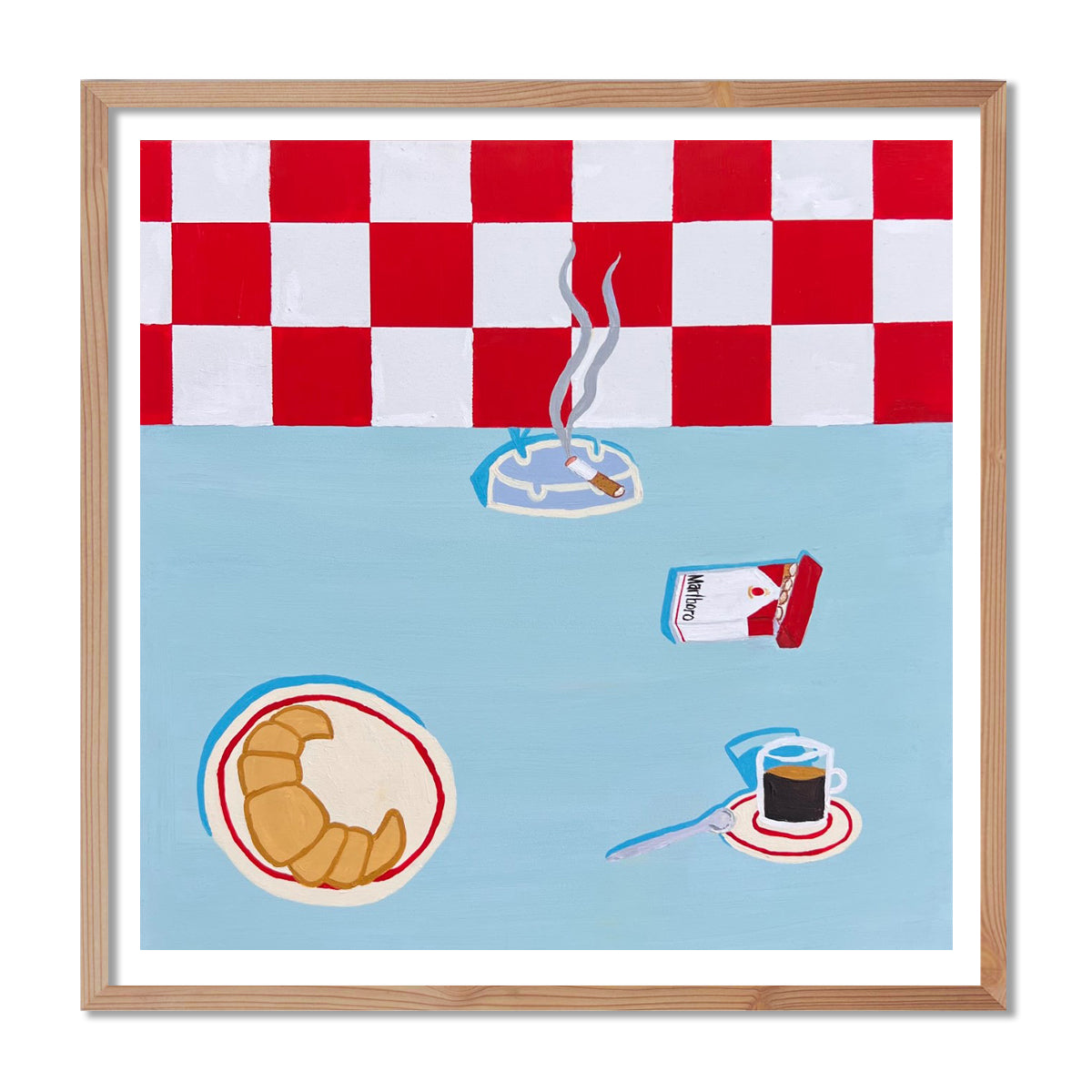 Vanessa Franklin Art - The Original French Breakfast