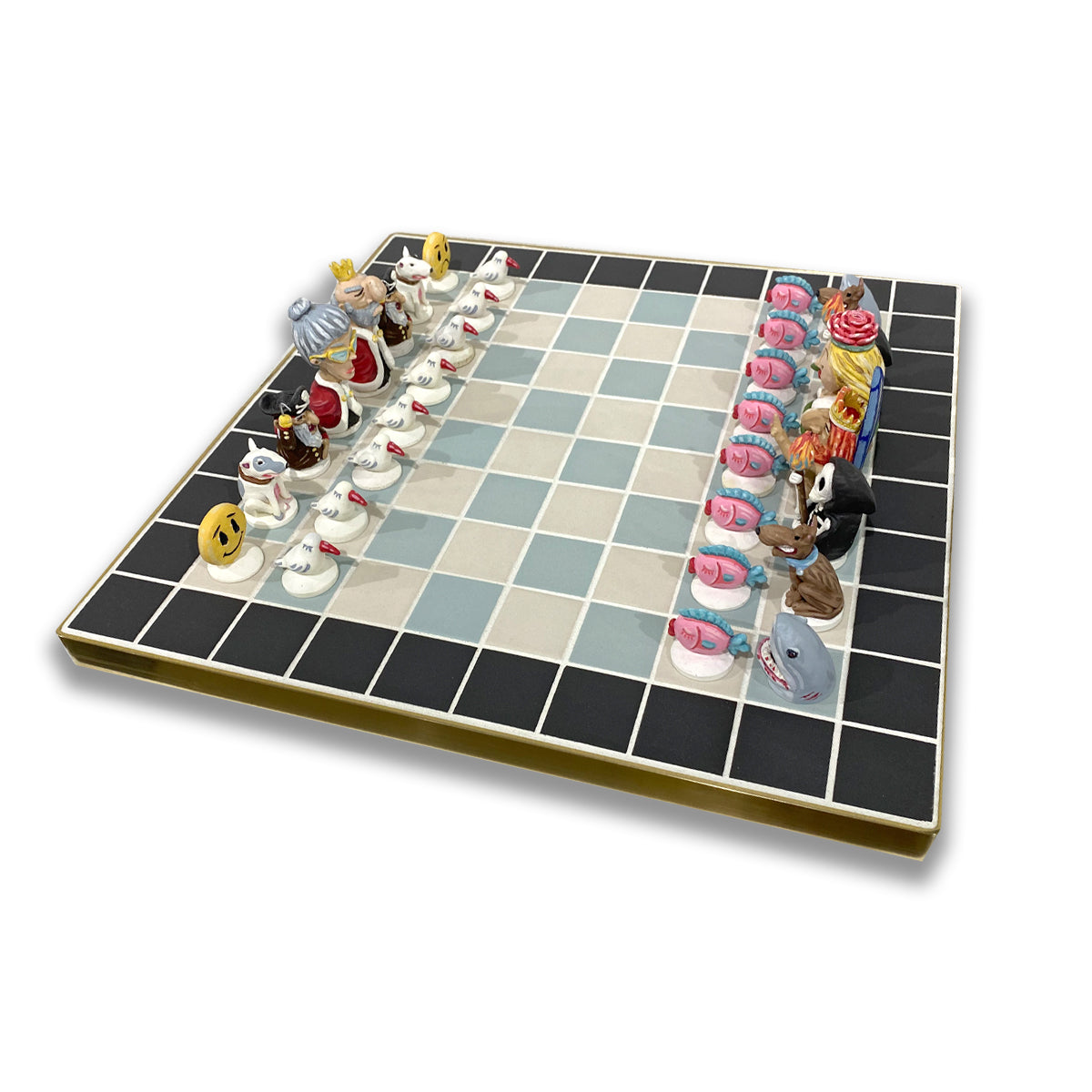 Hand Painted Chess Set