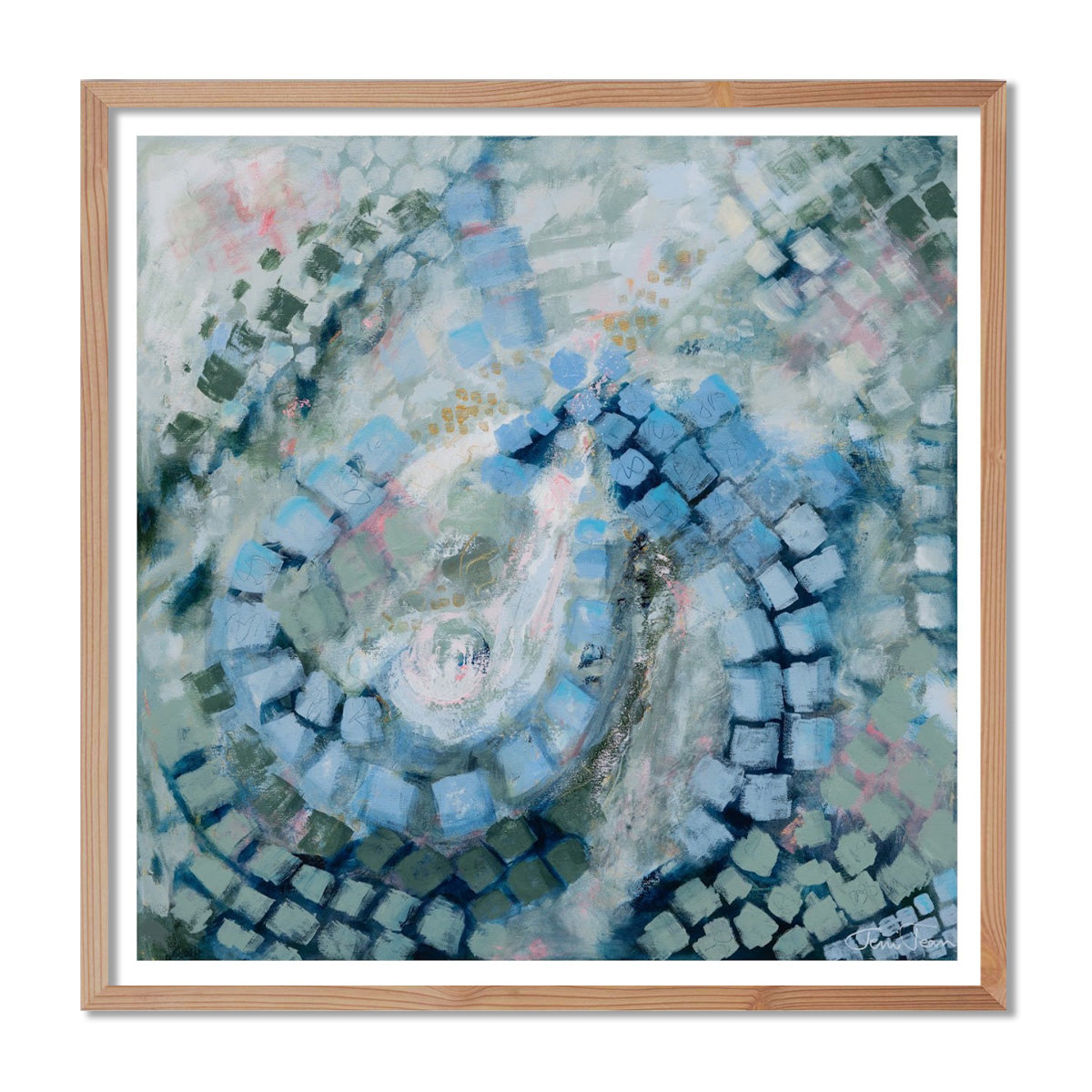 Jenni Jean Art - The Sovereign Spiral art print