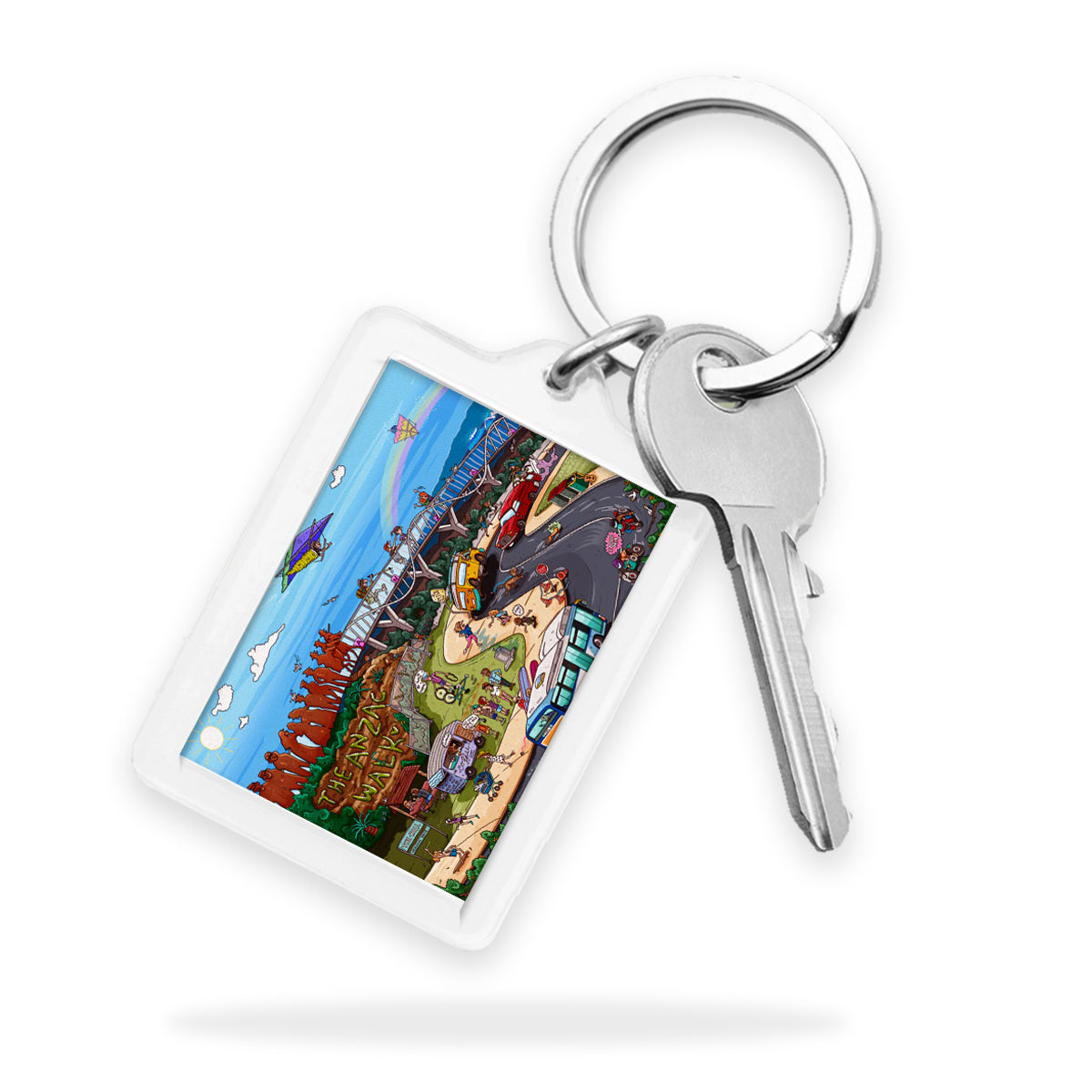 ANZAC Walk Keyring