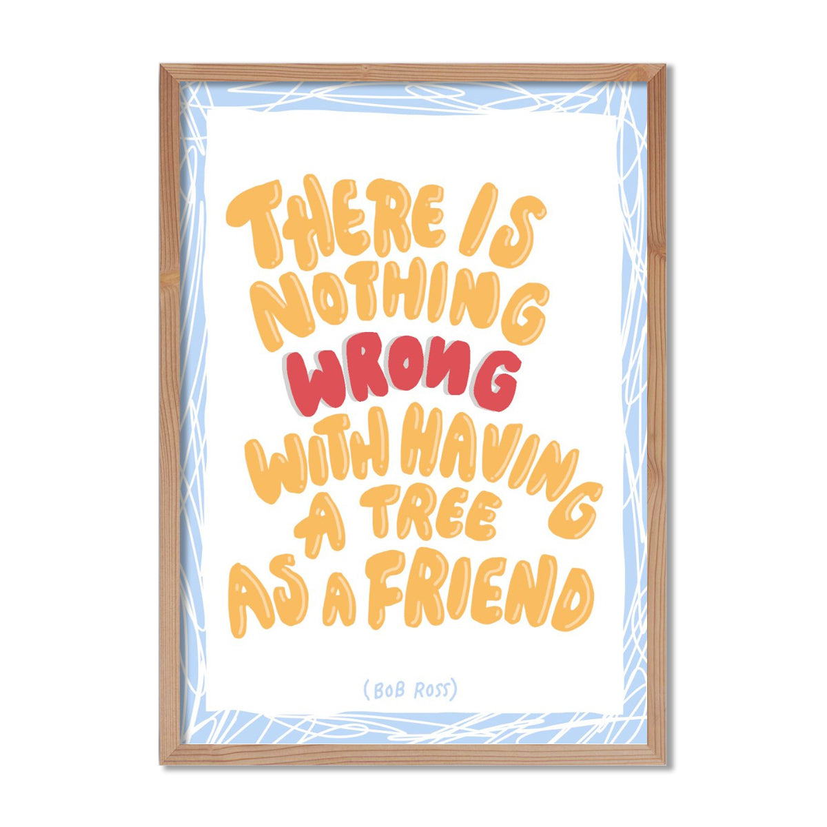 A Tree As A Friend Poster