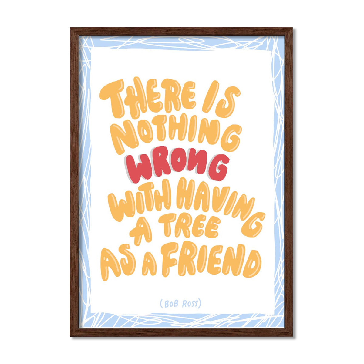 A Tree As A Friend Poster