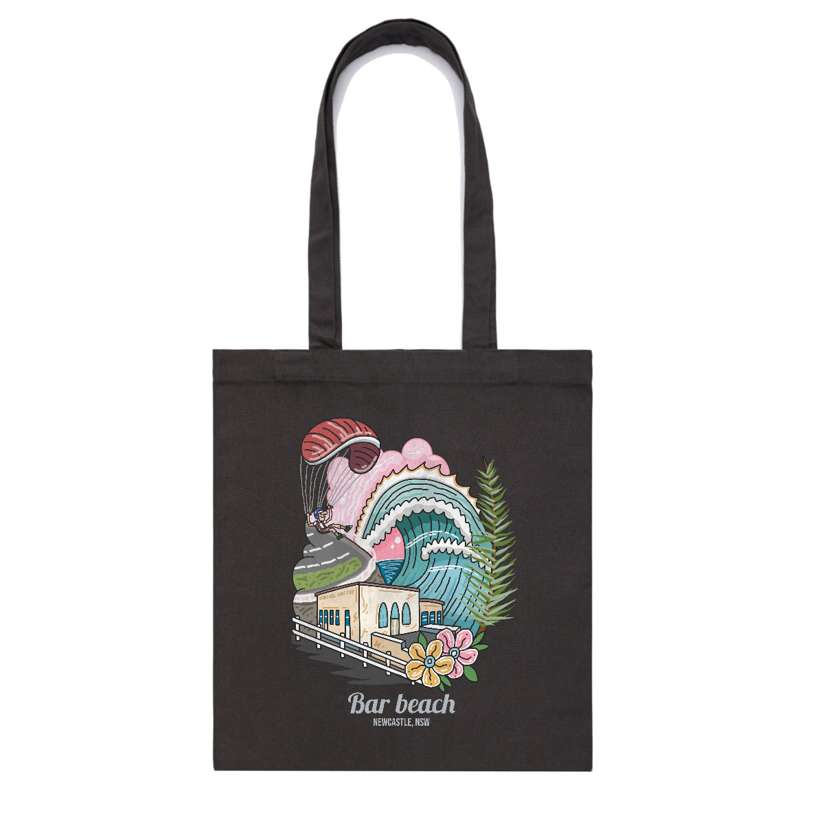 Bar Beach Tote Bag