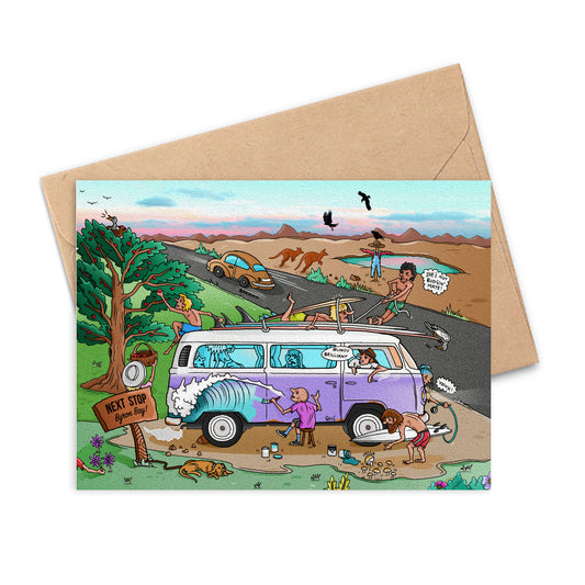 Next Stop Byron Bay Greeting Card