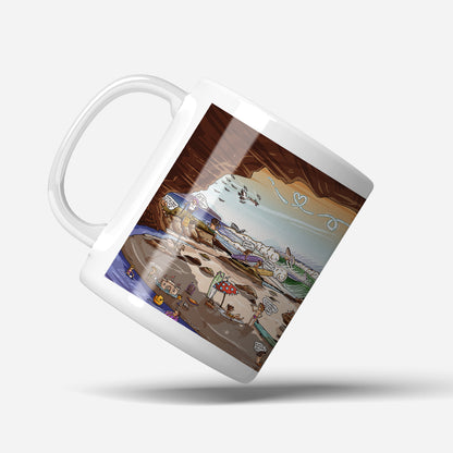 Caves Beach Mug