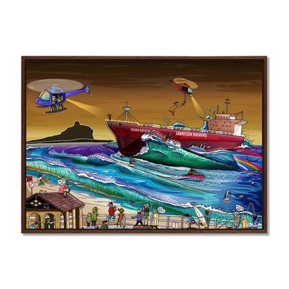 Climate Chaos - Nobbys Beach