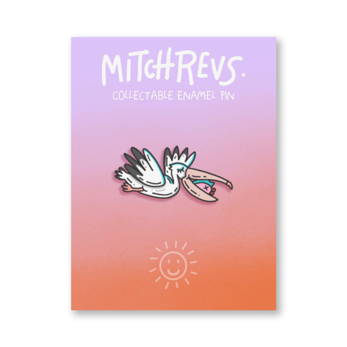 Enamel Pin - The Lucky Pelican