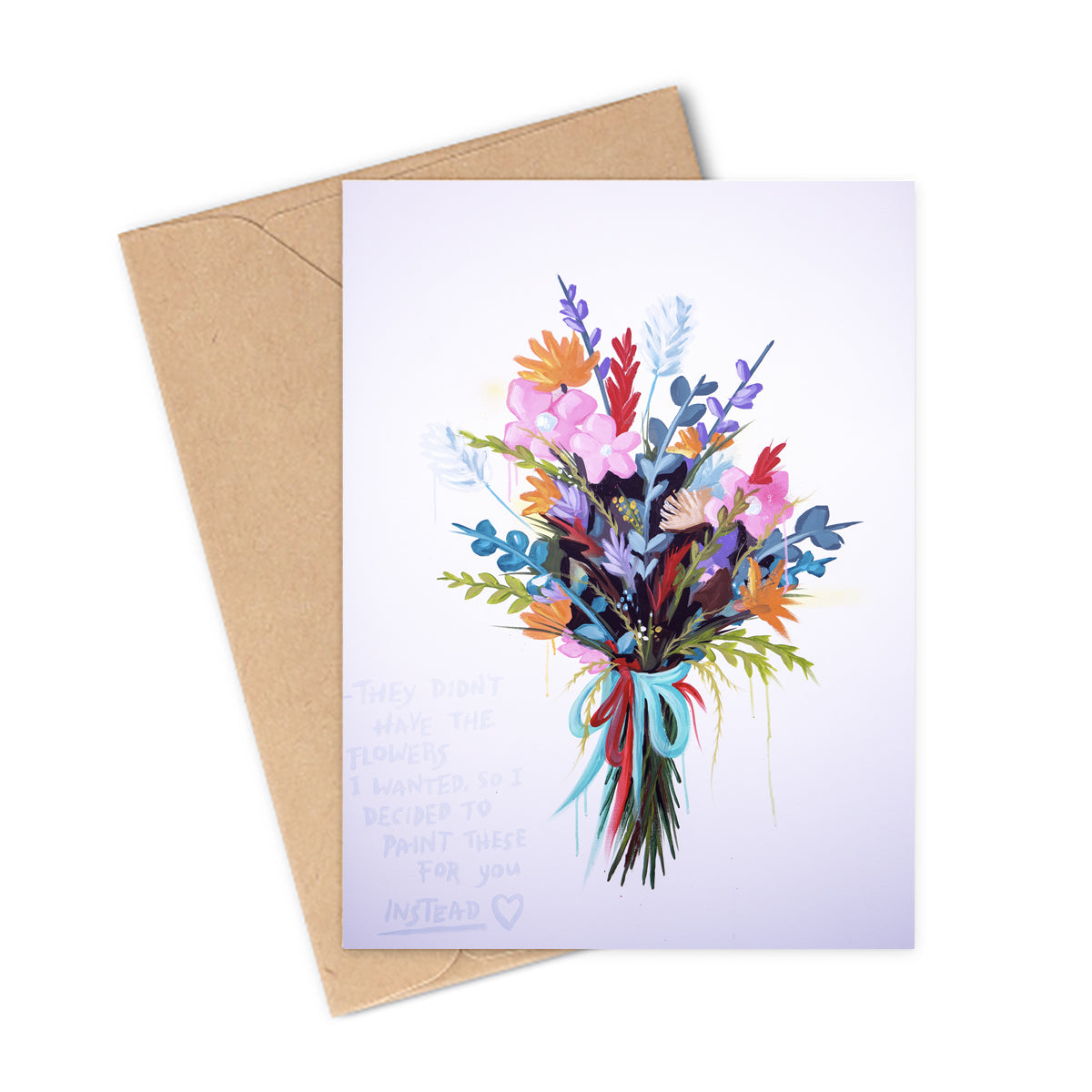 Flower Power Greeting Card