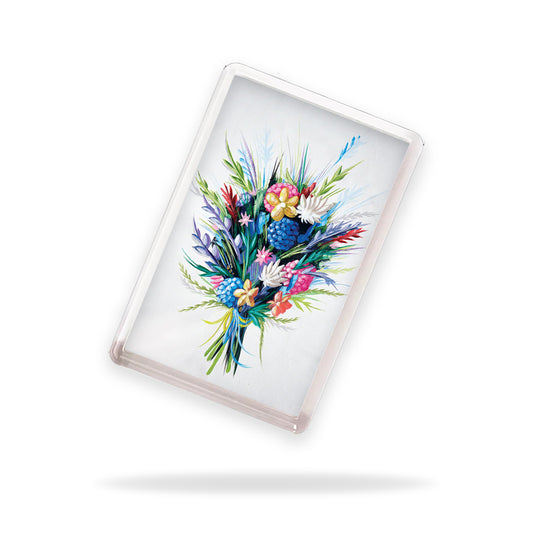 Flowers For 2 Magnet