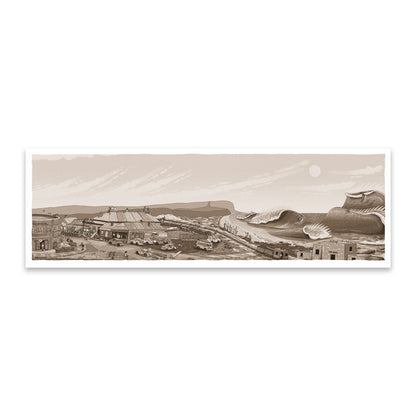 Founders Sketch - Merewether Surfboard Club