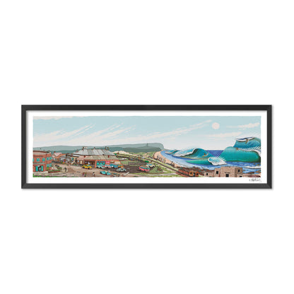 Founders Sketch - Merewether Surfboard Club (Colour)