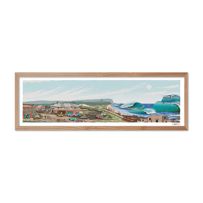 Founders Sketch - Merewether Surfboard Club (Colour)